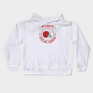 Atlanta Super Bowl Champions Kids Hoodie